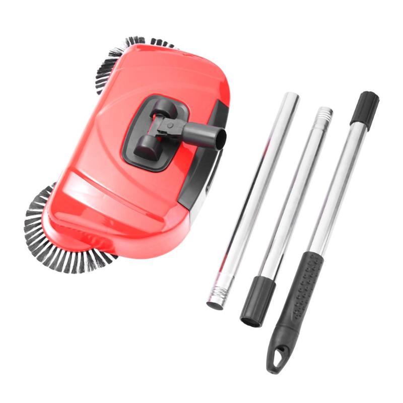 Stainless Steel Sweeping Machine Push Type Magic Broom Dustpan Handle Household Vacuum Cleaner Hand Push Sweeper Floor Robotic