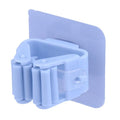 Wall Mounted Storage Mop Holder Suction Mop Brush Broom Hanger Storage Rack Kitchen Organizer Grip Rack Home Storage